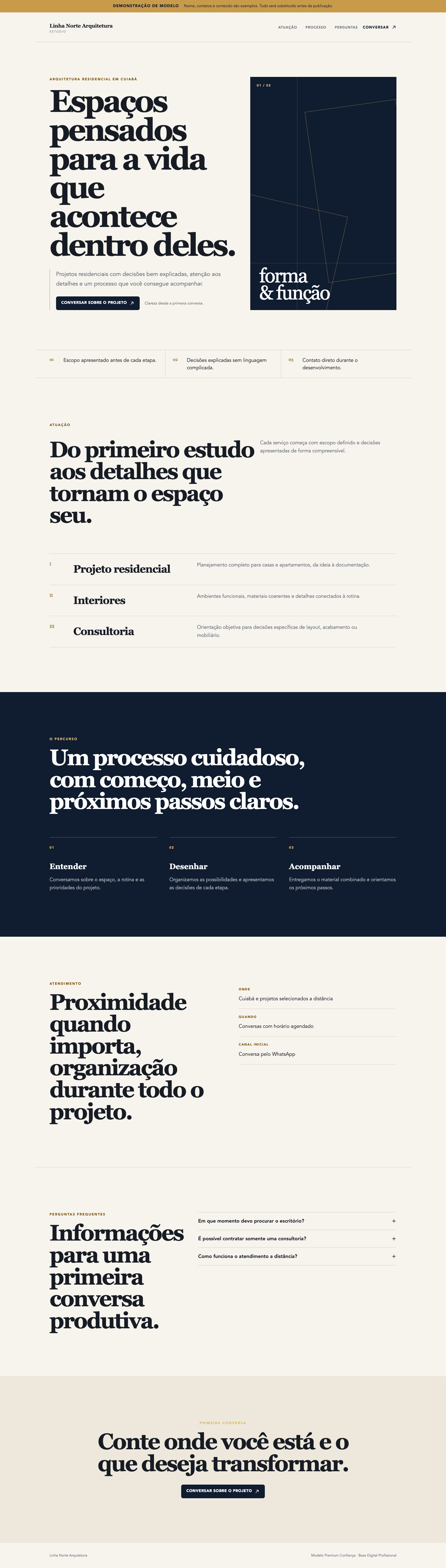 Prévia do modelo Premium Confiança