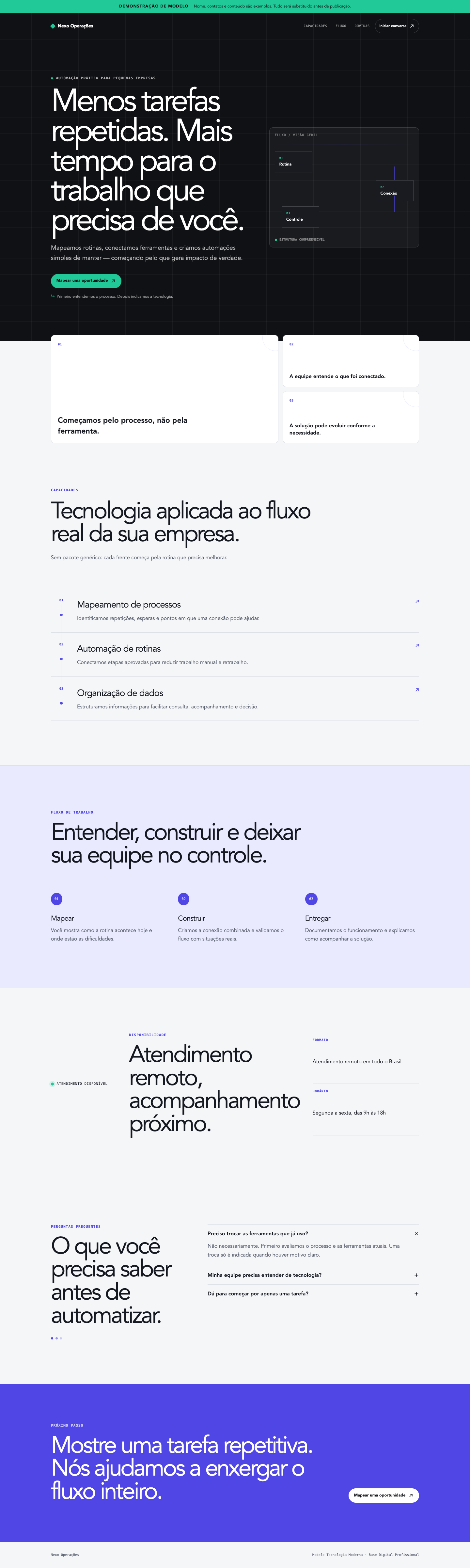 Prévia do modelo Tecnologia Moderna